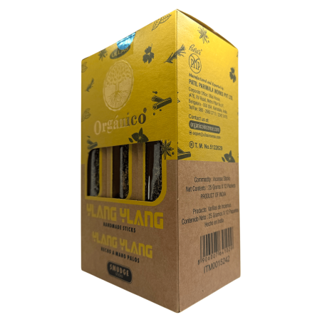 Scatola di incenso biologico Ylang Ylang ULLAS - 12 scatole da 25 gr.