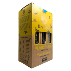 Coffret Encens Bio Ylang Ylang ULLAS - 12 boîtes de 25gr.
