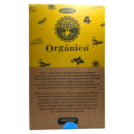 Ylang Ylang ULLAS Organic Incense Box - 12 boxes of 25gr.