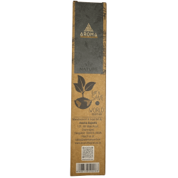 Encens Miel Bio Sauge Blanche AROMA Nature - 8 bâtonnets 1h durée