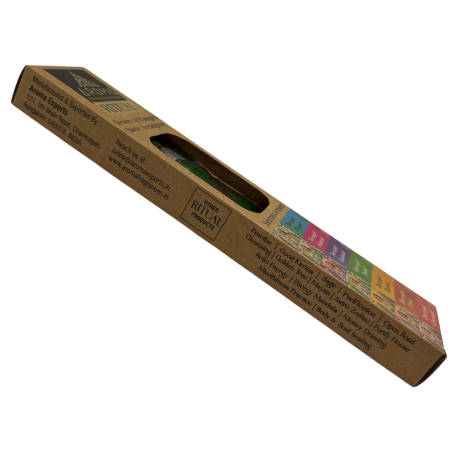 Bio Ritual Weihrauch 7 Erzengel AROMA Handgemachter Weihrauch - Box mit 8 Räucherstäbchen - 1 Stunde Wirkungsdauer