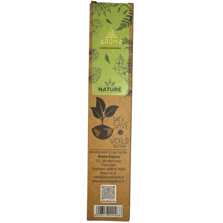 Encens Bio Eucalyptus AROMA Nature - 8 bâtonnets 1h durée