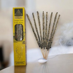 Encens Orgànic Ritual Neta Casa AROMA Encens Artesanal - Caixeta amb 8 barres d'encens - 1 hora durada