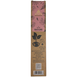 Organic Incense Rose AROMA Nature - 8 sticks 1h duration