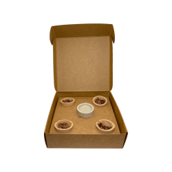 Doniczki ziołowe, różowe kubki z żywicy, zapachy energetyczne AROMA - 4 kubki i podstawka pod palnik