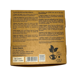 Doniczki ziołowe, różowe kubki z żywicy, zapachy energetyczne AROMA - 4 kubki i podstawka pod palnik