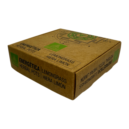 Citrongräs Resinkoppar Örtkrukor Energiska AROMA - 4 Koppar & Brännarställ - Rengöring