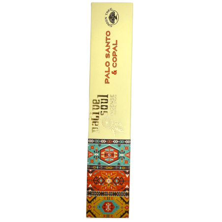 Encens Palo Santo et Copal Green Tree Native Soul - 15 g d'encens masala