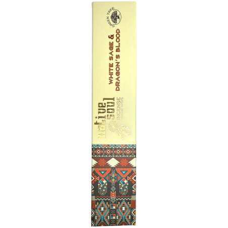 Native Soul Weißer Salbei und Drachenblut Grüner Baum Weihrauch - 15g Masala Weihrauch
