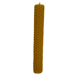 Natural Beeswax Honey Candle - 15x2cm
