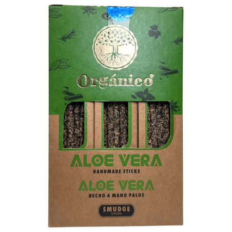 Coffret Encens Aloe Vera Bio ULLAS - 12 boîtes de 25gr.