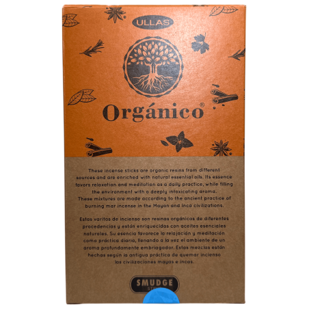 Coffret Encens Ouudh Bio ULLAS - 12 boîtes de 25gr.
