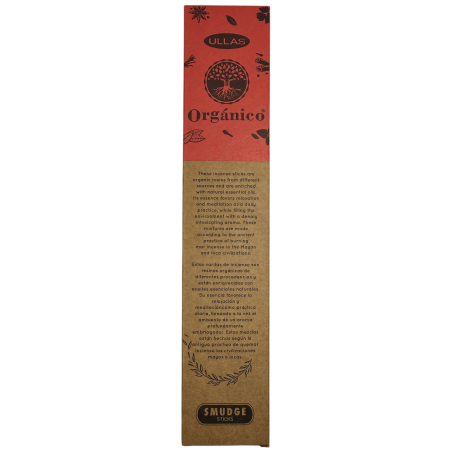 بخور Ullas Geranium - صناعة يدوية - 25 جرام - صنع في الهند - طبيعي 100% - بخور ULLAS العضوي