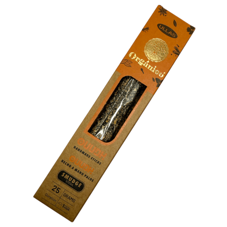 ウラス アウド インセンス - ハンドメイド - 25g - インド製 - 100%天然 - ULLASオーガニック インセンス