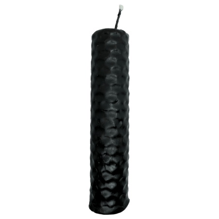 Vela de Miel Cera de Abeja Negra - 10x2,5cm - Protección, Contra Envidias, Contra Mal de Ojo, Contra Hechizos