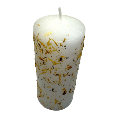 Lumânare cu aromă de plante deschide căi - Lumânare ezoterică 14x6cm - Emisar de știri