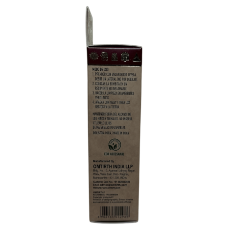 Maya Rökelse Magiska Sfärer Palo Santo och Rue OMTIRTH - 4 Aktiverade Smudging Bombs