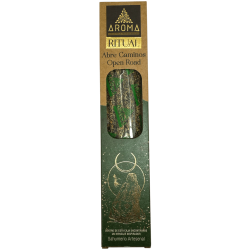 طقوس البخور العضوي تفتح مسارات البخور المصنوع يدويًا AROMA - صندوق به 8 أعواد بخور - مدة ساعة واحدة