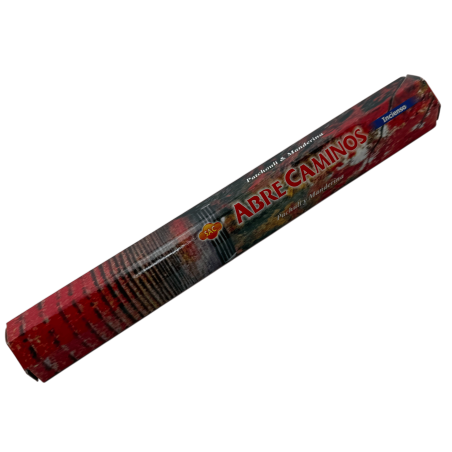 SAC Incense Opens Paths - 1 Packung mit 20 Patchouli- und Mandarin-Räucherstäbchen