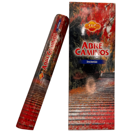 SAC Incense Opens Paths – Schachtel mit 6 sechseckigen Packungen mit je 20 Stäbchen. 120