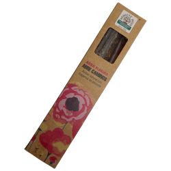 Natural Incense Florida Water Opens Paths Namaste India - 1 box of organic incense 25g - Natural Amber with Musk
