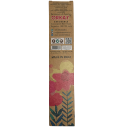 Incienso natural Agua Florida Abre Caminos Namaste India - 1 cajetilla de incienso orgánico 25gr. - Ámbar Natural con Almizcle