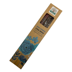 Incenso Naturale Florida Water Attrae Denaro Namaste India Natural Masala - 1 scatola di incenso 25gr. - Patchouli con Vaniglia