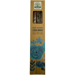Incenso Naturale Florida Water Attrae Denaro Namaste India Natural Masala - 1 scatola di incenso 25gr. - Patchouli con Vaniglia
