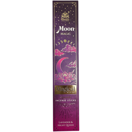 Incenso Himalaia - 25g de incenso masala de lavanda e rainha da noite