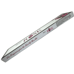 BALAJI Rosen-Räucherstäbchen – Pure Rose Sticks Mild – 1 Schachtel mit 15 Masala-Räucherstäbchen