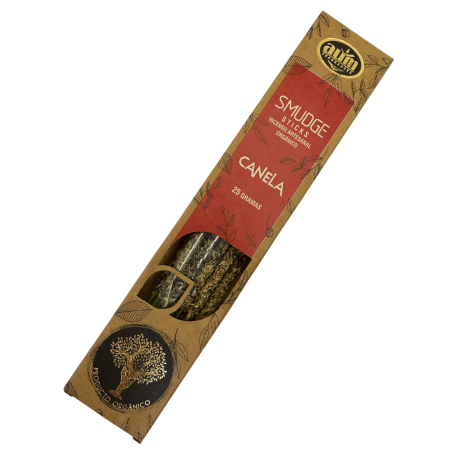 Encens Bio Cannelle AUM Fragrances Bâtonnets Smudge - 25gr.
