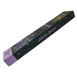 Encens Hari Darshan Tribal Soul Crystal Magic Améthyste - 1 paquet de 15 g d'encens biologique aux minéraux