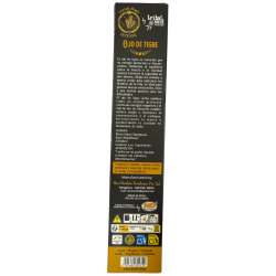 Tigerauge-Räucherstäbchen Hari Darshan Tribal Soul Crystal Magic – 1 Packung mit 15 g Bio-Räucherstäbchen mit Mineralien