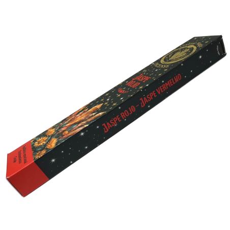 Hari Darshan Tribal Soul Crystal Magic Red Jasper Weihrauch – 1 Packung mit 15 g Bio-Weihrauch mit Mineralien