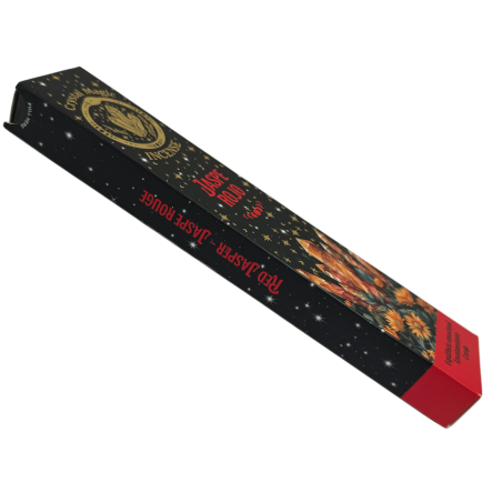 ハリ・ダルシャン トライバル・ソウル クリスタルマジック レッドジャスパー インセンス - 15g オーガニック インセンス ミネラル入り 1パック