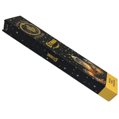Kadzidło Hari Darshan Tribal Soul Crystal Magic Citrine - 1 opakowanie 15 g organicznego kadzidła z minerałami