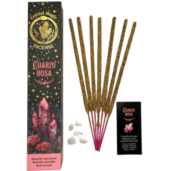 Incienso Cuarzo Rosa Hari Darshan Tribal Soul...
