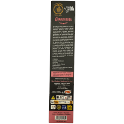 Hari Darshan Tribal Soul Crystal Magic Rosenquarz-Räucherstäbchen – 1 Packung mit 15 g Bio-Räucherstäbchen mit Mineralien