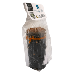 Tiger's Eye Talisman Candle - Esoteric Candle with Special Amulet 14x6cm - Protection, Confidence and Inner Strength