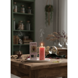 Garrapata Herbal Candle - Esoteric Candle 14x6cm - Unconditional love in all relationships