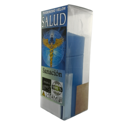 Poderós Veló de Càrrega Salut - Veló Esotèric 14x6cm - Sanació