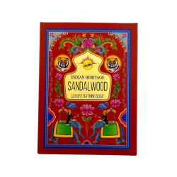 SREE VANIインディアン ヘリテージ サンダルウッド バスソープ - 75g。