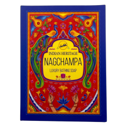 SREE VANI Indian Heritage Nag Champa Bath Soap - 75g Bar.