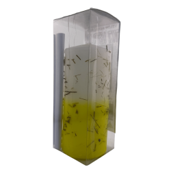 Lumânare Astrală cu Plante Naturale 7x7 cm - Lumânare Ezoterică 14x6 cm - Protecție, Curățare, Deschidere de Căi, Prosperitate..
