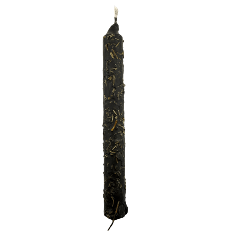 Bougie préparée rituellement - Élimine tout 18 cm - Pour tout éliminer