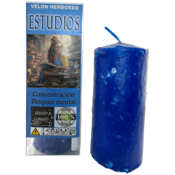 Örtstudieljus - Esoteriskt ljus 14x6cm -...