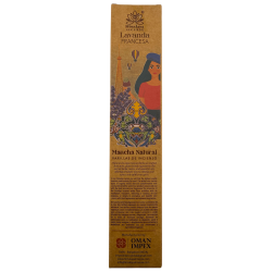 Incenso de Lavanda Francesa Natural Himalayan Soul Origins - Caixa com 25g