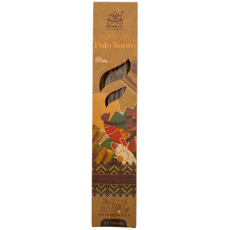 Natural Peruvian Palo Santo Incense Smudge Himalayan Soul Origins - 25g Box