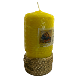 Candela consacrata della lotteria di Don Giovanni - Corte dei Don Giovanni - 14x6,5 cm - Per attirare fortuna e abbondanza