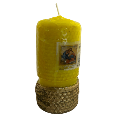 Poświęcona świeca loterii Don Juan - Dwór Don Juanów - 14x6,5 cm - Przyciąga fortunę i obfitość